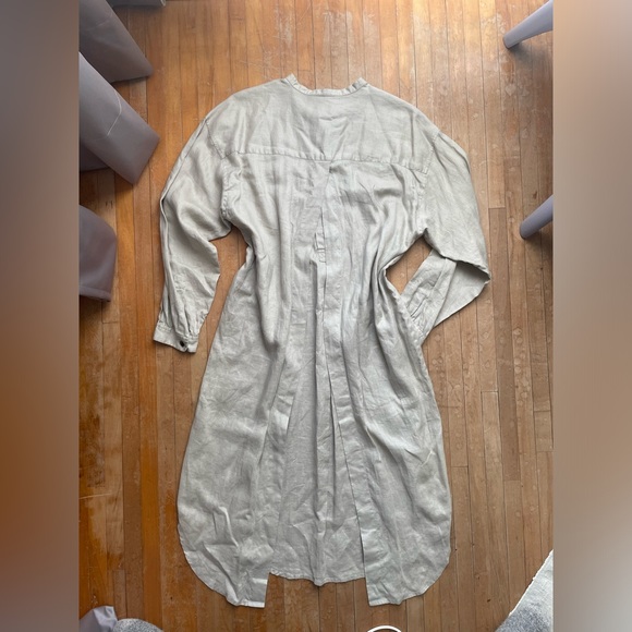 NWOT Alfred Sung linen tunic dress - Picture 6 of 6